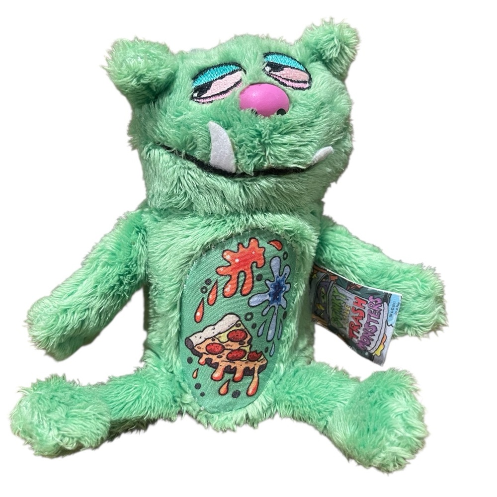 Vintage Trash Monsters Gloppy Plush Trash Pack Toys Collectible